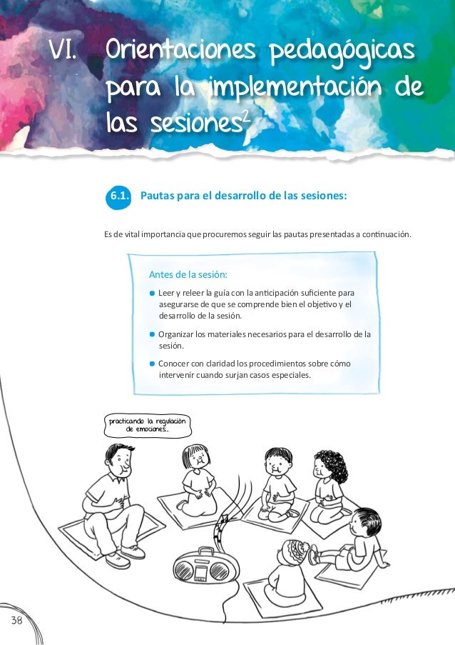 Guia de tutoria y sesiones de primer grado 2016