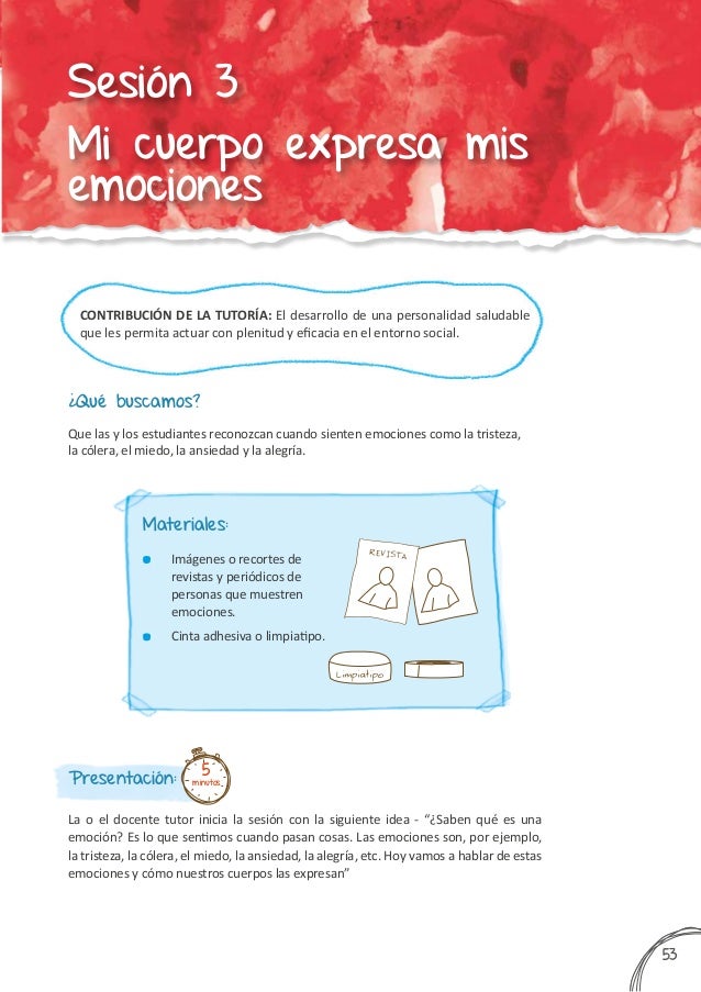 Guia de tutoria y sesiones de primer grado 2016