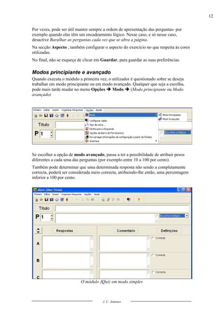 Guia De Utilizacao Do Hot Potatoes V6