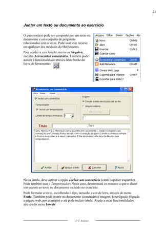 Guia De Utilizacao Do Hot Potatoes V6