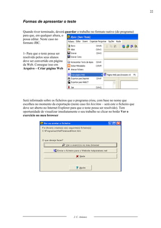 Guia De Utilizacao Do Hot Potatoes V6