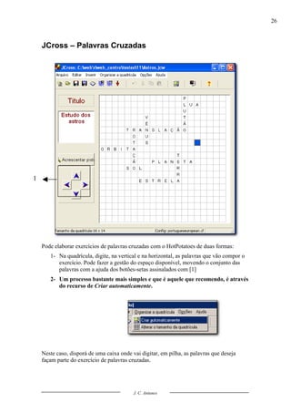 Guia De Utilizacao Do Hot Potatoes V6