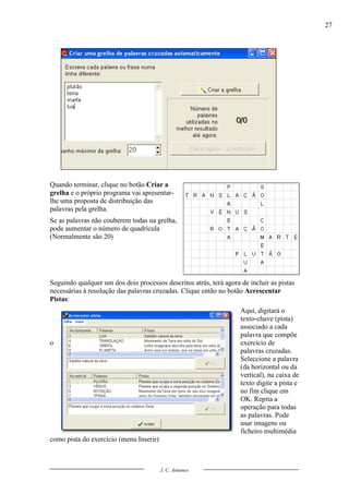 Guia De Utilizacao Do Hot Potatoes V6