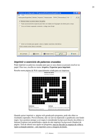 Guia De Utilizacao Do Hot Potatoes V6