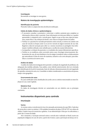 Guia de vigilância epidemiológica