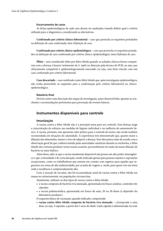 Guia de vigilância epidemiológica