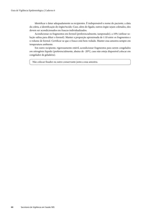 Guia de vigilância epidemiológica