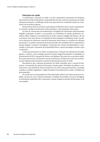 Guia de vigilância epidemiológica