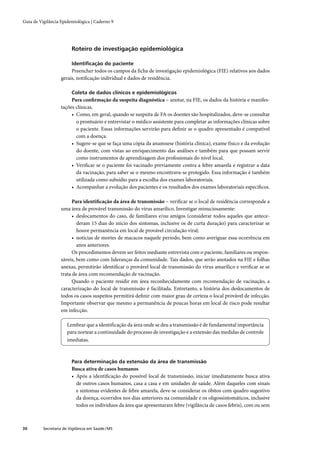 Guia de vigilância epidemiológica