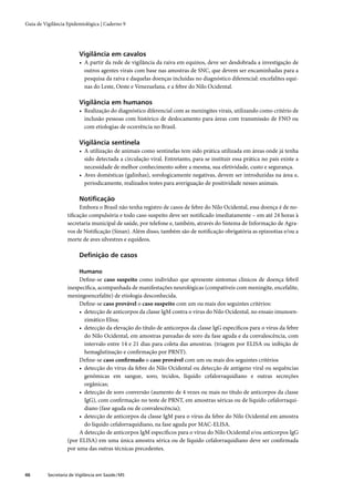 Guia de vigilância epidemiológica