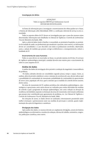 Guia de vigilância epidemiológica