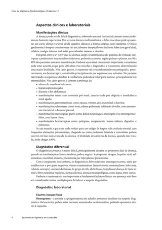 Guia de vigilância epidemiológica