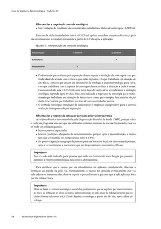 Guia de vigilância epidemiológica