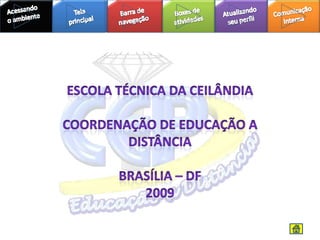 Guia de navegação do aluno