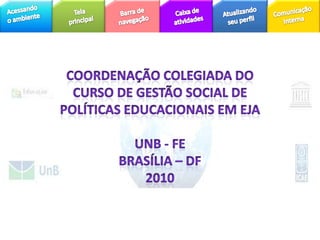 Atualizando seu perfil Comece o curso com o preenchimento de seu perfil, com inclusão de sua foto, atualização de seu email e sua descrição sucinta.