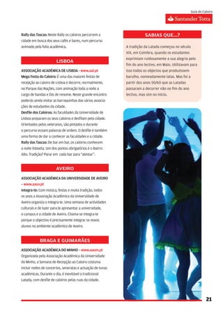 lisboa




     aveiro




braga e guimarães
 