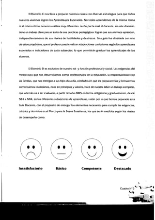 Guia docente 1º Básico: Varios subsectores