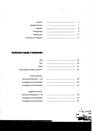 Guia docente 1º Básico: Varios subsectores