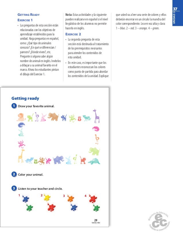 Guia Docente Inglés 1
