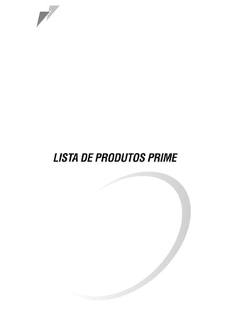 LISTA DE PRODUTOS PRIME
 