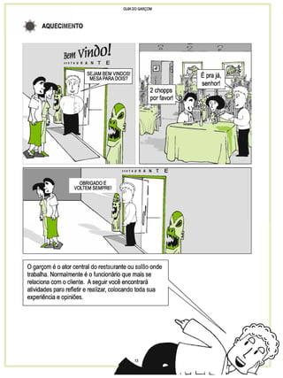 Guia do garçom sebrae