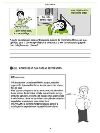 Guia do garçom sebrae