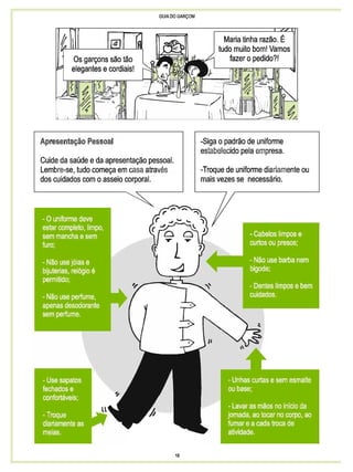 Guia do garçom sebrae