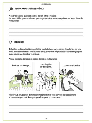 Guia do garçom sebrae