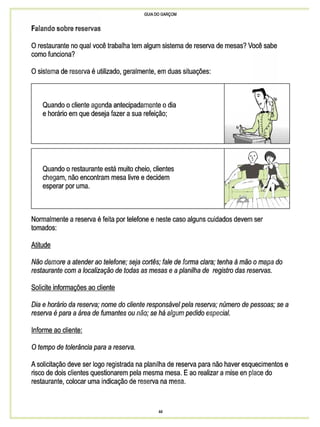 Guia do garçom sebrae