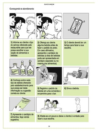 Guia do garçom sebrae