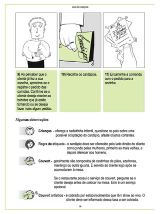 Guia do garçom sebrae