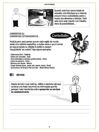 Guia do garçom sebrae