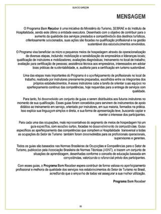 Guia do garçom sebrae