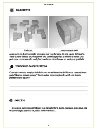 Guia do garçom sebrae