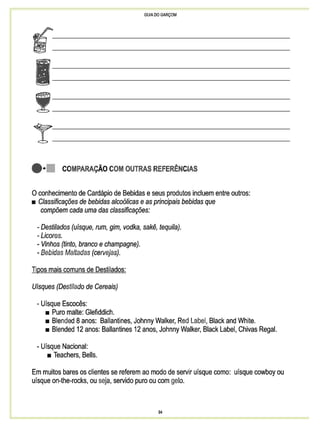 Guia do garçom sebrae