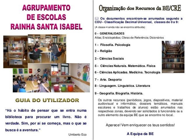 “Há o hábito de pensar que se entra numa biblioteca para procurar um livro. Não é verdade. Sim, por aí se começa, mas o qu...