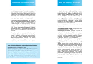 Guía de IntervencIón dIrIGIda al alumnado con autIsmo                      BloQue I: marco contextual de la educacIón esPecIal




        El entorno escolar, la familia y los apoyos de intervención               En un estudio realizado en la comunidad de Madrid (Her-
        en habilidades sociales son imprescindibles para evitar el                nández, Van der Meulen, del Barrio, 2006) se analizaron
        acoso escolar, así como dar los apoyos emocionales e ins-                 las consecuencias que para el alumnado con autismo
        trumentales necesarios para mejorar el clima escolar y la                 tenían las experiencias de acoso con respecto a su ren-
        integración con sus compañeros. La educación en valores,                  dimiento escolar y su autopercepción. Entre los efectos
        el desarrollo moral y el respeto son pilares fundamentales                que ellos identificaban como más habituales existía una
        del aprendizaje y se deben potenciar desde una postura                    disminución en la concentración y en el interés por los es-
        de compromiso, comprensión e implicación social.                          tudios, inseguridad, sentimientos de rechazo y ansiedad.
                                                                                  En este mismo estudio encontraron que, a diferencia de
        La persona con autismo puede aceptar las bromas pe-                       otros estudiantes, ellos sí denuncian el maltrato, aunque
        sadas, sin saber diferenciar si efectivamente se trata de                 coinciden con sus iguales en que no se producen actua-
        bromas o no. Esto se debe a que no comprenden lo que                      ciones eficaces para mejorar la situación.
        sucede o entienden esa aceptación como vía para sentir-
        se integrados. Su honestidad y dificultad para entender                   Es imprescindible tener especial cuidado con las siguien-
        engaños o mentiras les hace especialmente susceptibles                    tes situaciones:
        a los mismos. No entienden por qué son rechazados,
        pero saben que lo son y requieren de nuestra ayuda para                   • intimidaciones verbales o físicas. Insultos, motes, rumo-
        manejar las emociones y destrezas que les ayuden a ser                    res, peleas, rotura o robo de objetos...
        aceptados.                                                                • intimidaciones psicológicas. Amenazas, coacciones, lla-
                                                                                  madas telefónicas, mensajes, grabaciones en vídeo…
        Puede llevar mucho tiempo que un estudiante con autis-                    • Utilitarismo y humillación. La exhibición de conductas
        mo aprenda a comunicar los problemas de relación que                      como bajarse los pantalones, tirarse por el suelo, dar di-
        tiene en el colegio. En ocasiones ni tan siquiera los identi-             nero, correr sin sentido... puede ser entendida como pro-
        fica, por lo que la ausencia de quejas les mantiene duran-                vocaciones, sin embargo es probable que estén sujetas a
        te períodos prolongados sin protección, y esta situación                  las demandas de algunos de sus compañeros/as.
        va aumentando en su gravedad y consecuencias con el                       • Exclusión y rechazo social. Limitar las posibilidades de
        paso del tiempo, por lo que se debe priorizar la vigilancia               integración, aislarle y evitar la participación del alumno
        desde el entorno escolar.                                                 en juegos, grupos de trabajo, experiencias colectivas, ig-
                                                                                  norar...
                                                                                  • abuso. Algunas de las situaciones de acoso a las que
                                                                                  están más predispuestos estos jóvenes son la aceptación
señales que alertan que un alumno con autismo pueda estar sufriendo acoso         de ofertas de amistad con intención explícita de inducir
                                                                                  a error (“soy tu amigo si me das todos tus juguetes”), la
• Se pueden acrecentar los problemas de sueño.                                    realización de actividades que los demás evitarían (por
• Aumenta el acné e incluso pueden llegar a tener dificultades en el control de
                                                                                  ejemplo, recoger siempre las pelotas, dar siempre a la
esfínteres.
                                                                                  comba…), la aceptación de órdenes que tienen como
• Aumento en la presencia de taquicardias y crisis de ansiedad.
• Presta menos atención y es más desorganizado con sus pertenencias, apuntes.
                                                                                  objeto la burla (“bájate los pantalones…”), se les intenta
• Se muestra decaído o dice cosas negativas sobre si mismo.                       convencer de que los abusos son para su propio bien (cf.
• Aumentan las conductas desafiantes en contextos en los que él mantiene el       Taylor. J) y se les convence. Es especialmente importante
control. Rompe cosas en casa, vuelve a manifestar rabietas, obsesiones.           prestar atención a posibles situaciones de abuso sexual
• Se niega a quitarse la mochila en clase o a separarse de sus pertenencias.      en estos alumnos, así como su equivalente en las redes
                                                                                  (grooming).




                                       54                                                                     55
 
