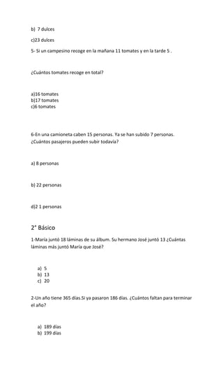 Guia Ejercicios Matematicas