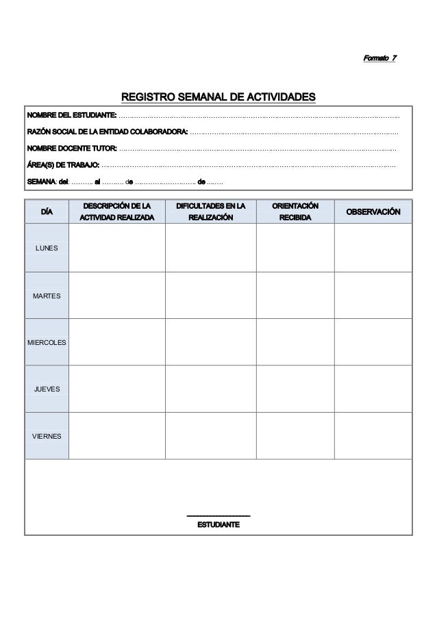 guia fct formato de actividades laborales