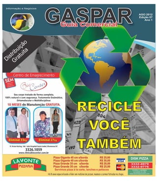 Classi Gaspar agosto 2012