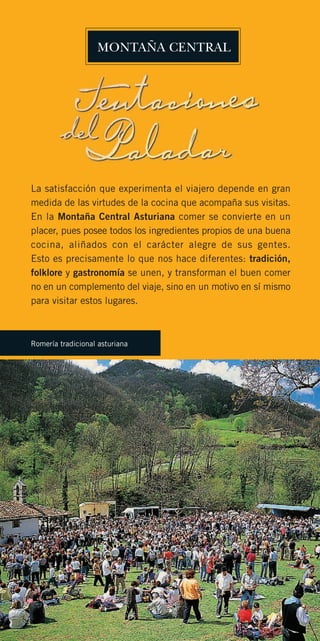 Guia gastonomía de la Montaña Central de Asturias