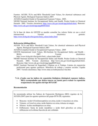 Guia gatiso exposicion_benceno | PDF