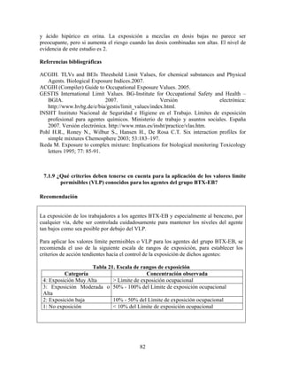 Guia gatiso exposicion_benceno | PDF