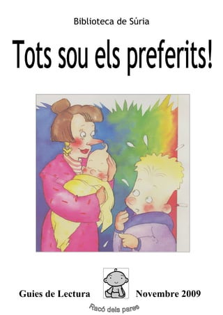 Biblioteca de Súria




Guies de Lectura           Novembre 2009
 