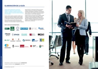 Guía del Mercado Laboral 2017 32 Guía del Mercado Laboral 2017
ELABORACIÓNDELAGUÍA
ELABORACIÓN DE LA GUÍA
Como cada año elaboramos una guía de
tendencias y salarios que ayuda a nuestros
clientes y candidatos a realizar previsiones del
Mercado Laboral y conocer las nuevas tendencias
de sus sectores.
Este año, podrás encontrar en este libro el análisis de los
sectores en los que hemos trabajado así como las tablas
salariales. Esta información la aportan nuestros expertos
y a cada análisis le acompaña su respectiva tabla salarial.
Para consultar la parte de análisis de Mercado podrás
hacerlo en nuestra web. Esta parte está basada en las
respuestas a una encuesta dirigida a empresarios españoles,
personal directivo y profesionales de Recursos Humanos.
También contamos con la opinión de los trabajadores –
empleados, desempleados y expatriados. Las encuestas se
lanzan durante el último trimestre del año. Para esta edición
hemos contado con las respuestas y opiniones de más de
1.500 empresarios y cerca de 8.000 trabajadores.
También lanzamos una encuesta al sector Académico, donde
invitamos a participar a distintas Universidades, Escuelas
de Negocio y Centros Especializados de Postgrado. Esta
parte está disponible en nuestra web junto con el análisis de
Mercado. La finalidad es averiguar cuál es el punto de vista
académico y ver si existen tendencias comunes entre los
distintos centros e instituciones.
Puedes descargar y consultar la versión online de la Guía en guiasalarial.hays.es
Comparte tus comentarios a través de #GuiaHays2017 en redes sociales.
Entre los centros que han participado figuran:
 