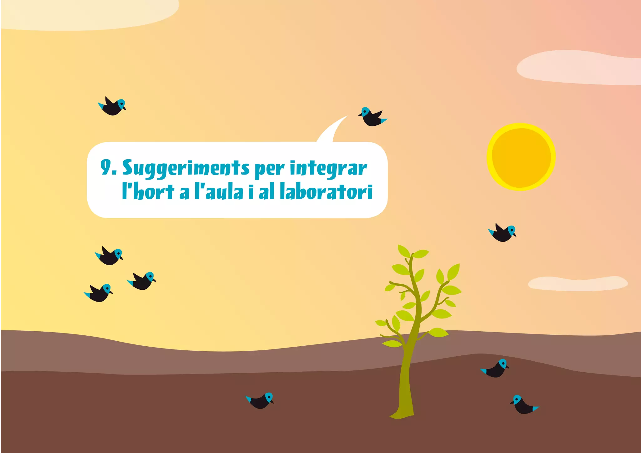 1. Introducció a l’horticultura ecològica




9. Suggeriments per integrar
   l’hort a l’aula i al laboratori




                                                                          
 