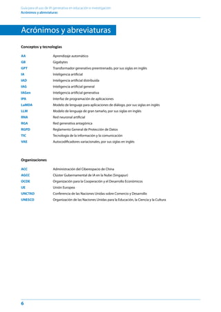 guia sobre la ia que ha publicat la UNESCO | PDF