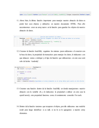 Guia indexeddb | PDF