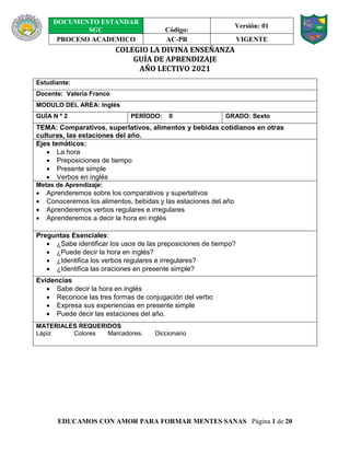 GUIA INGLES 6 #2.pdf