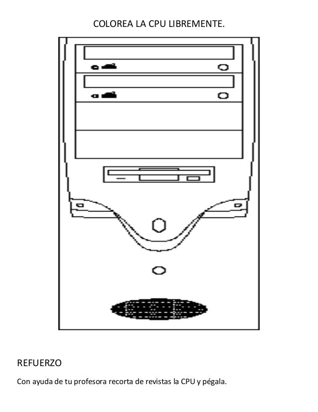 Exuallytrans Dibujos De Cpu Para Pintar